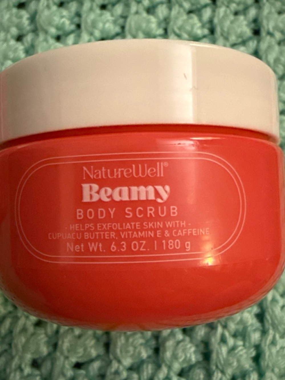 Beamy Coral Body Scrub